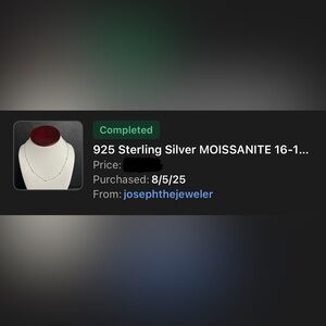 Moissanite By The Yard Necklace